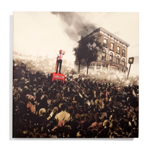 Shaun Of The Dead – Version A Original Score Composed by Daniel Mudford & Pete Woodhead Pressed on 180 Gram Black Vinyl, and randomly inserted Winchester Ale Colored Vinyl Featuring Liner Notes by Edgar Wright, and Composers Daniel Mudford & Pete Woodhead Artwork by Jock US$25 